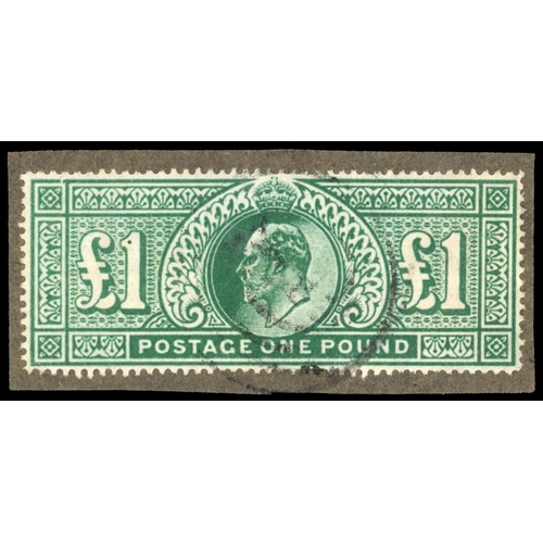 3151 - GB KEVII Â£1 Lowden Forgery use