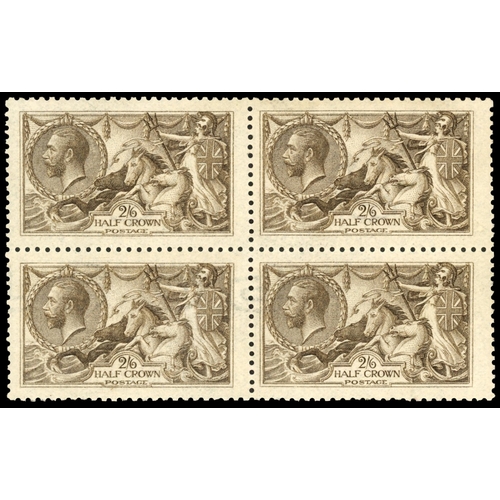 3173 - GB SG 408wi 1915 DLR 2s6d sepia variety watermark inverted