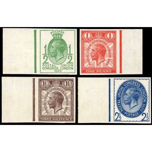 3178 - Great Britain 1929 NPM Imprimatur PUC low values set U/M