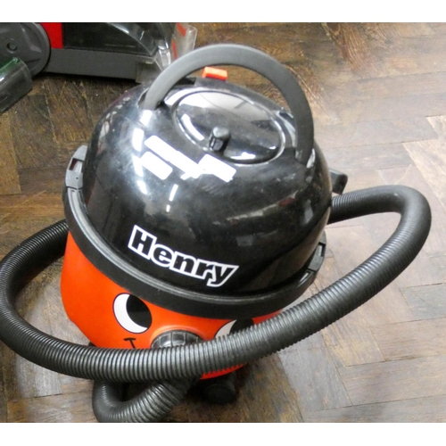 112 - A Henry hoover with all accessories, tools etc but unfortunately not working (sold as seen)