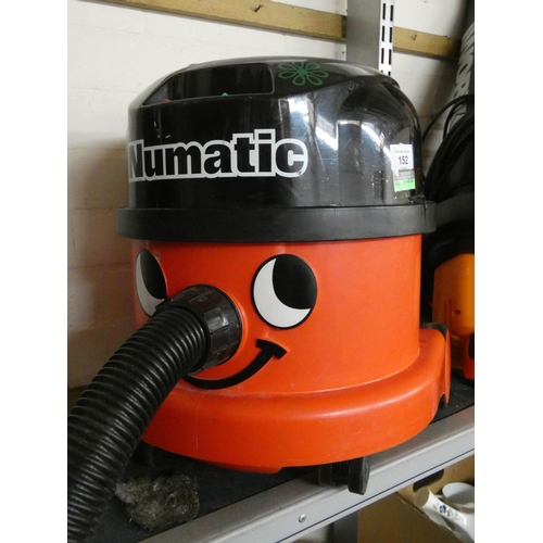 152 - A Henry style numatic hoover with tools