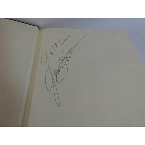 537 - A signed copy of The Last Days of Patton signed by George C Scott actor who played Patton in Hollywo... 