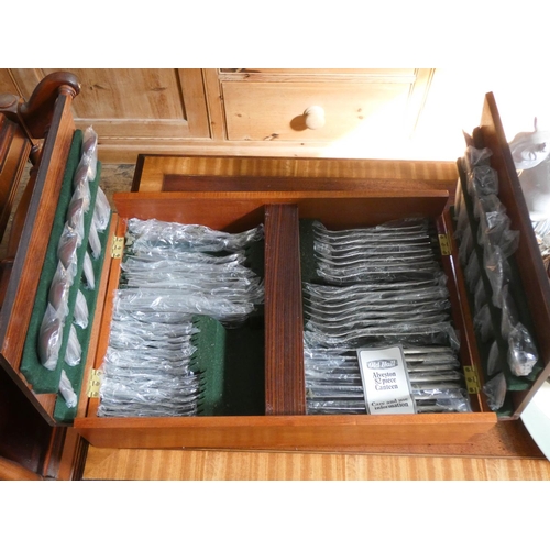 52 - A old hall Alveston 82 piece canteen of plated cutlery