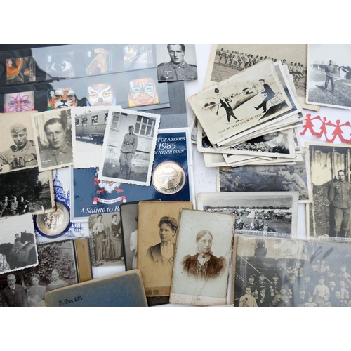 526 - A large collection of ephemera to include postcards, greetings cards, stamps, first day covers, offi... 