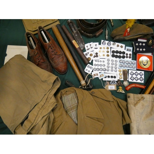 620 - A large collection of military items and equipment belonging to 390383 2nd Lieutenant, later Captain... 