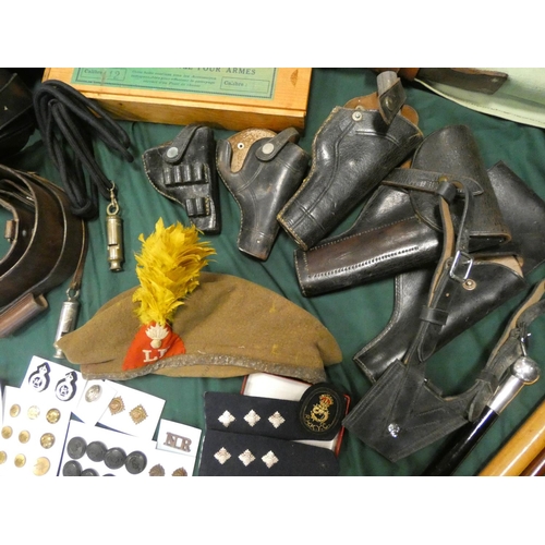 620 - A large collection of military items and equipment belonging to 390383 2nd Lieutenant, later Captain... 