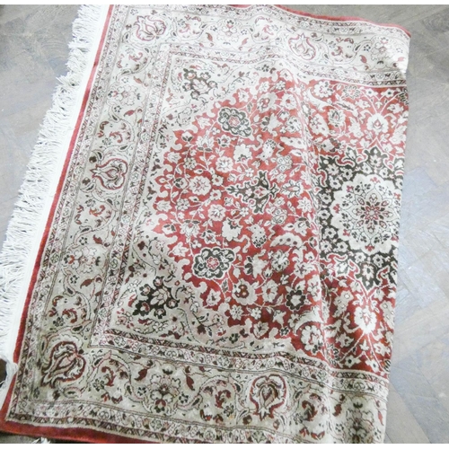 160 - Two figured Persian design rugs