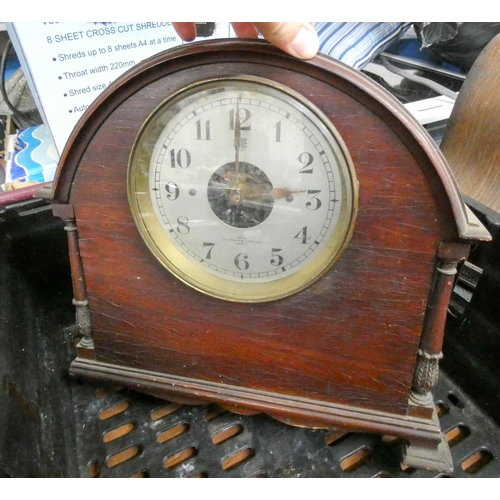 347 - Approximately six clocks - bought as seen