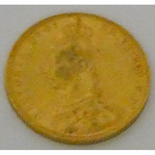 604 - Victorian gold sovereign - 1889