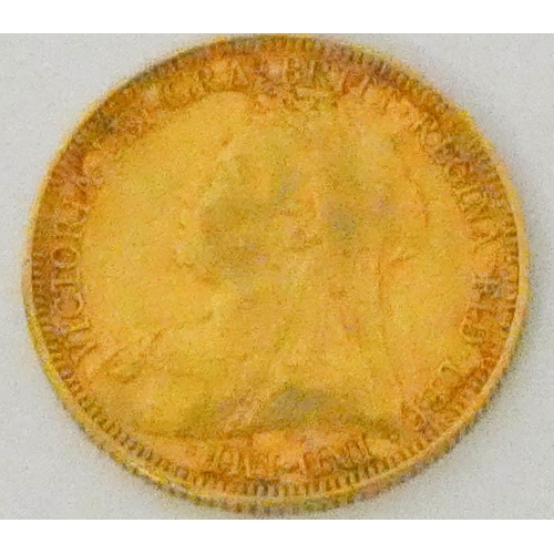 606 - Victorian gold sovereign - 1894