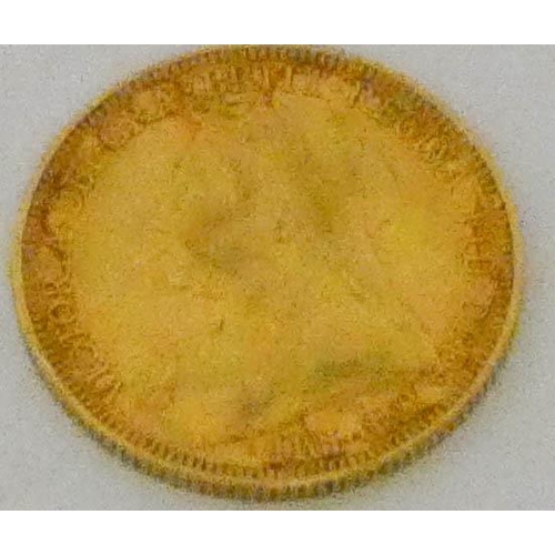 606 - Victorian gold sovereign - 1894