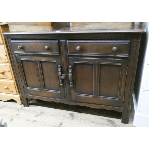 224 - Ercol oak sideboard, 4' wide