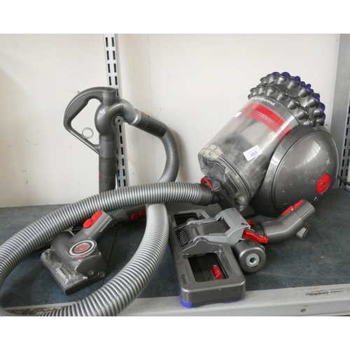 A Dyson Animal cylinder vacuum cleaner