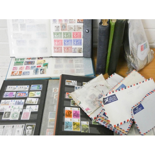 67 - Quantity of assorted stamps and albums including first day covers