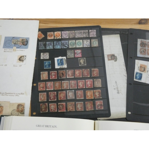 70 - A large quantity of first day covers, some in albums, mint stamps, Penny Black & Penny Reds etc