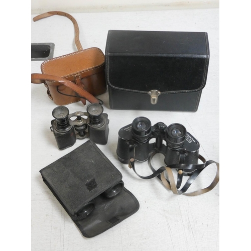 337 - Four pairs of binoculars