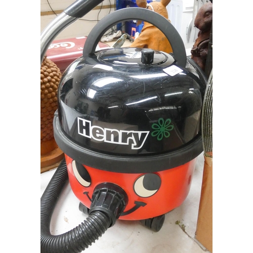 338 - A Henry Hoover with tools