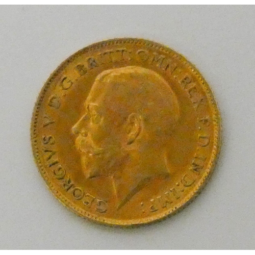 618 - 1912 Half Gold Sovereign