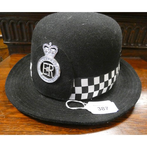 387 - A WPC police hat, Northumbria Police