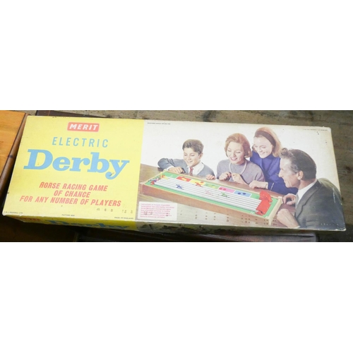 A 1960's Merit electric Derby horse racing game