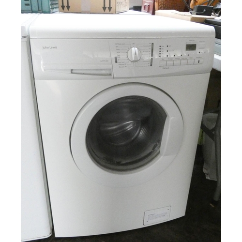 346 - A John Lewis washing machine