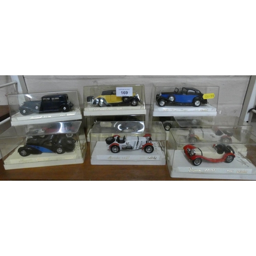 169 - Matchbox master class collection, Jaguar XJ220 and other tin plate toys and a collection Solido vint... 