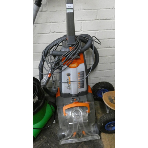 903 - A Vax rapide carpet washer