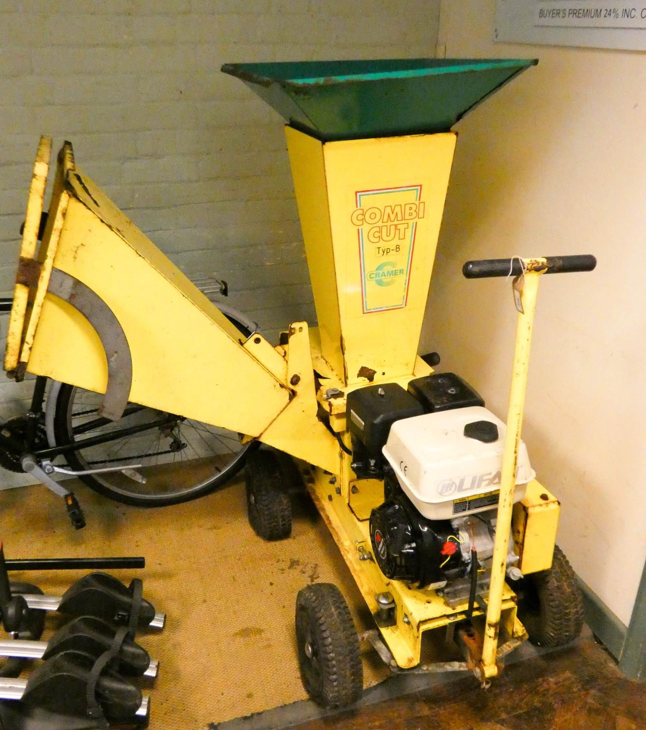 Professional Cramer Combi Cut Type B Garden Shredder With 9 Hp Honda ...