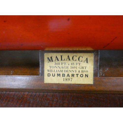 87 - A model ship - The Malacca of Dumbarton, 27