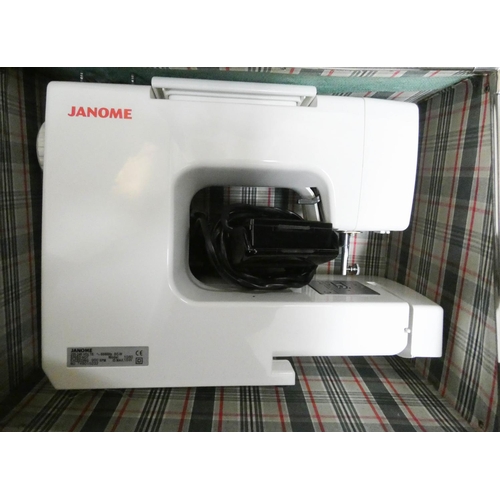 825 - A Janome electric sewing machine - failed PAT test