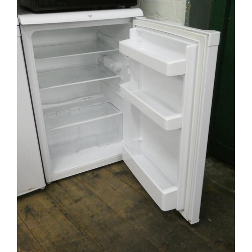 809 - A Beko worktop height fridge matching previous lot