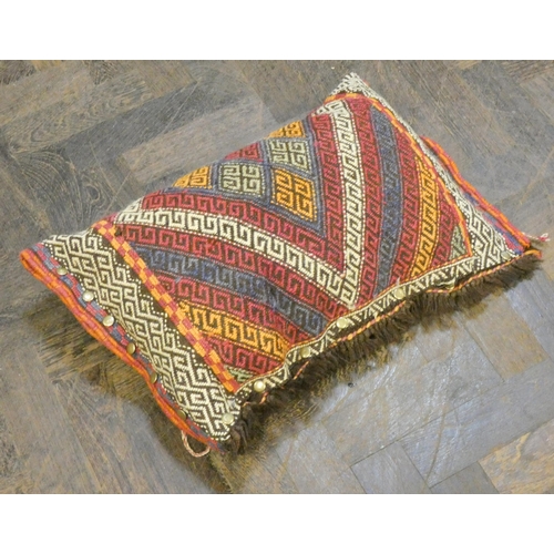 194 - Three Persian design wool pile cushions