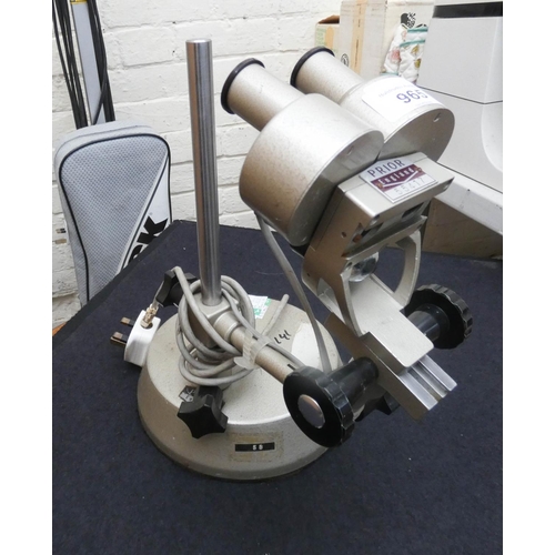 965 - A Prior of England school binocular microscope