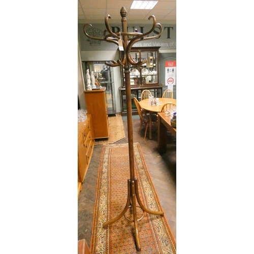 372 - Bentwood hat & coat stand