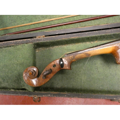 484 - A Hopf German made violin, 14