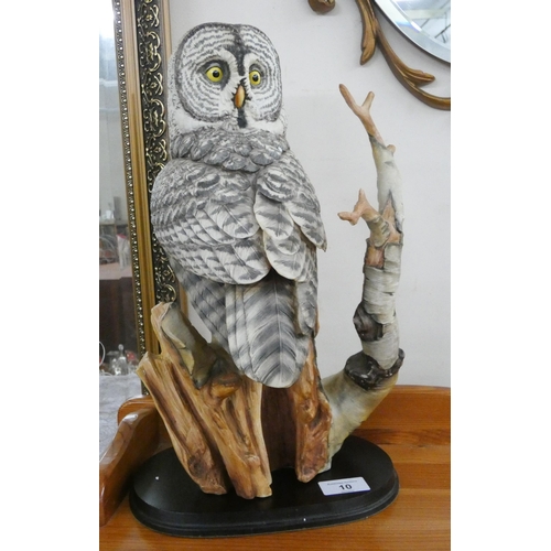 10 - An owl ornament