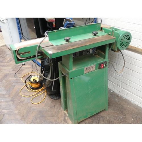 289 - A Warco horizontal/vertical belt sander