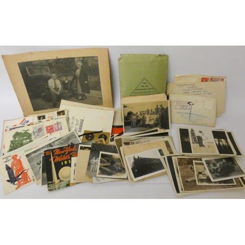 95 - A collection of postcards and various other scripophily paper ephemera