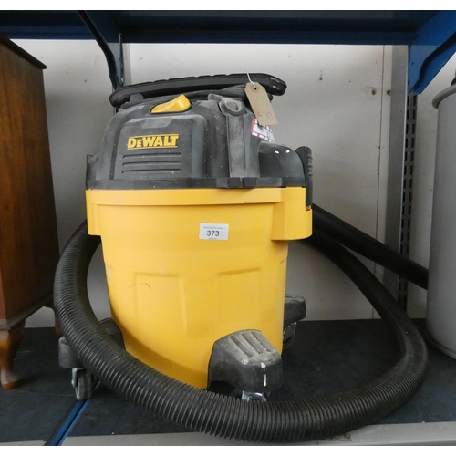 373 - A DeWalt cylinder vacuum cleaner