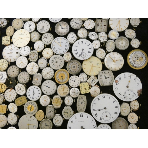 691 - Large bag of watch parts and dials