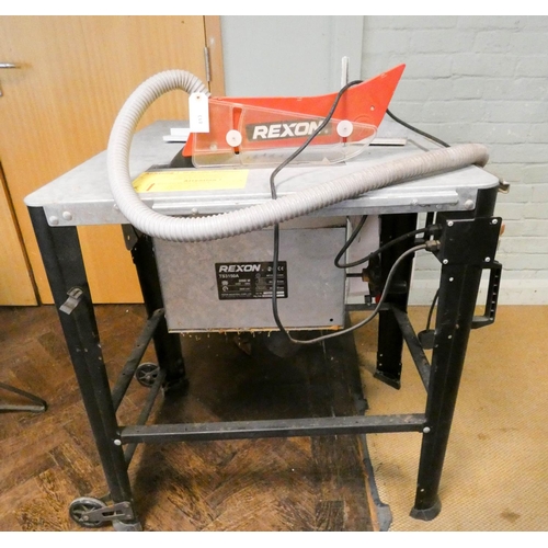 837 - Rexon table saw