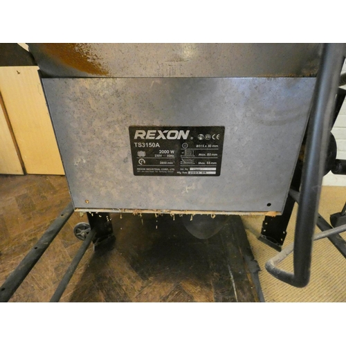 837 - Rexon table saw