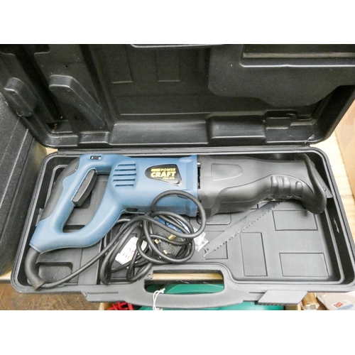 747 - A Power Craft reciprocating saw in carrying case