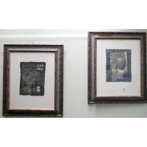 108 - A pair of well framed modern Art prints