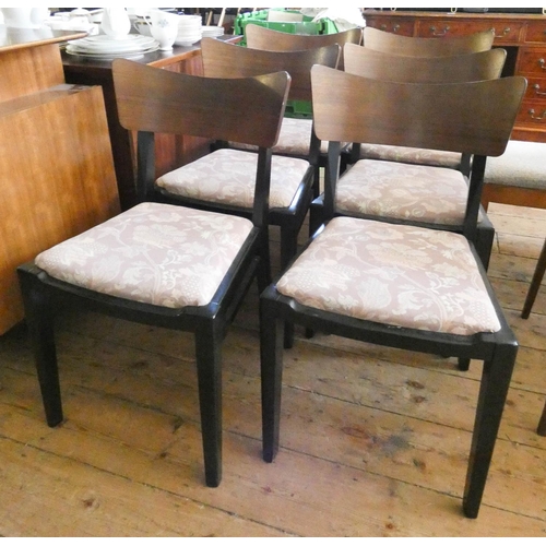 131 - A set of six matching GPlan dining chairs