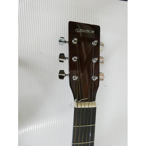 74 - An elevation six string acoustic guitar