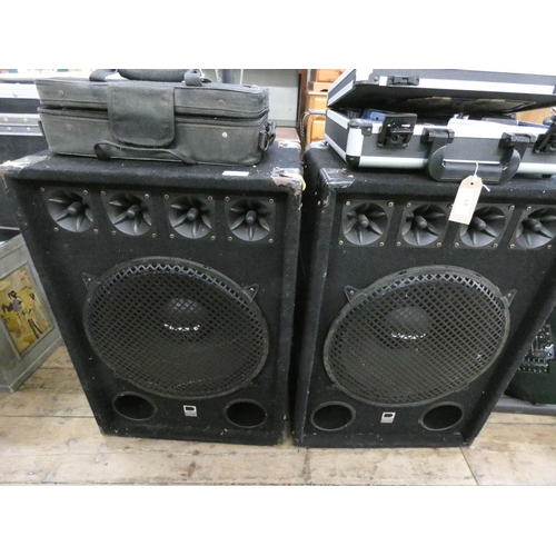 83 - A pair of large class D speakers