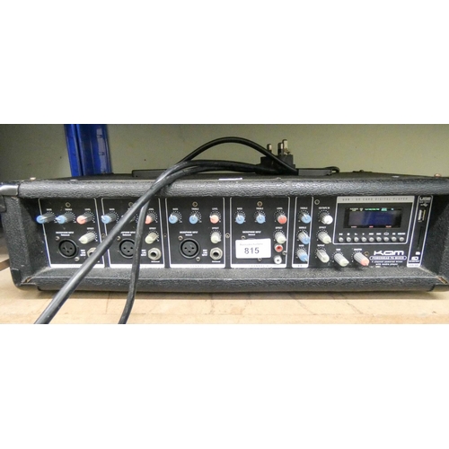 815 - A Kam Power PA Mixer