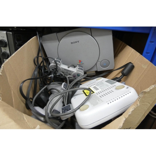 817 - A Sony PS1 and a Sony Playstation