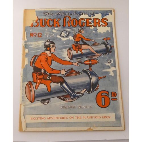 401 - Vintage Comic Book - The Adventures of Buck Rogers No 12  December 1st 1938